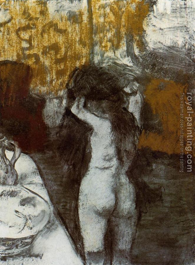 Edgar Degas : After the Bath V